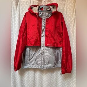 VINTAGE 84’ Adidas Red Windbreaker Jacket